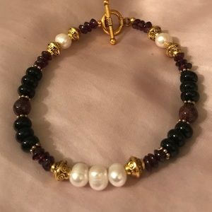 Garnett, Onyx, & Pearl